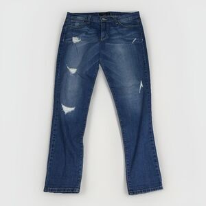 Flying Monkey Jeans Women’s Size 27 Distressed Mid-Rise Denim Made in USA